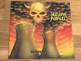 Nuclear Assault. 1988. 🇺🇸 Pressung. SURVIVE