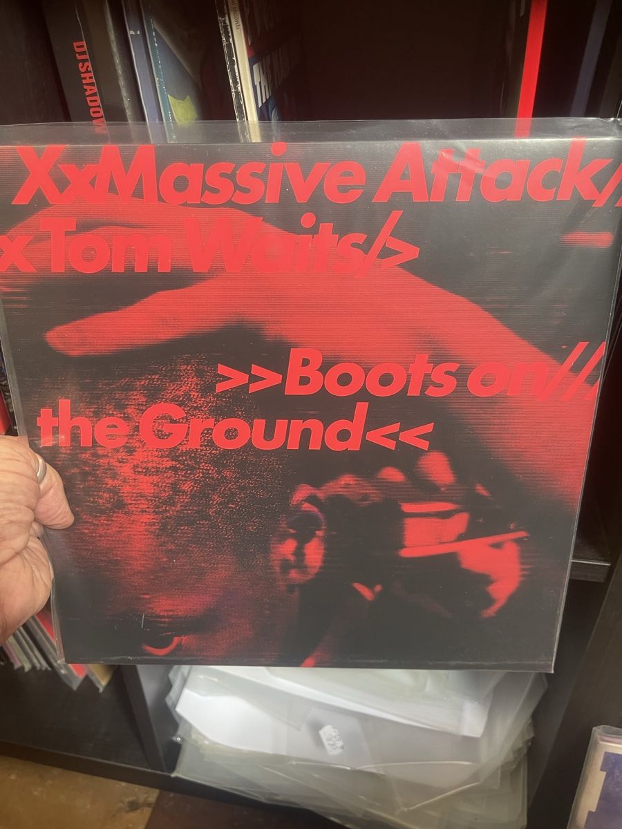 Schallplatten: Massive Attack / Boots on with Tom Waits  – Neu und originalverpackt aus Dagmersellen von stonefinger