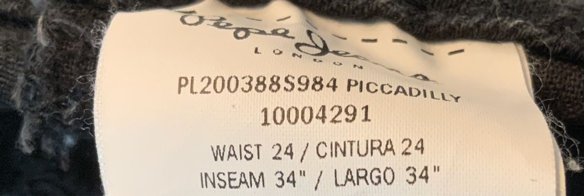 Hosen: Jeans, PEPE JEANS, Mädchen, Gr. 24/34 – Gebraucht aus Stäfa von sylla73 2