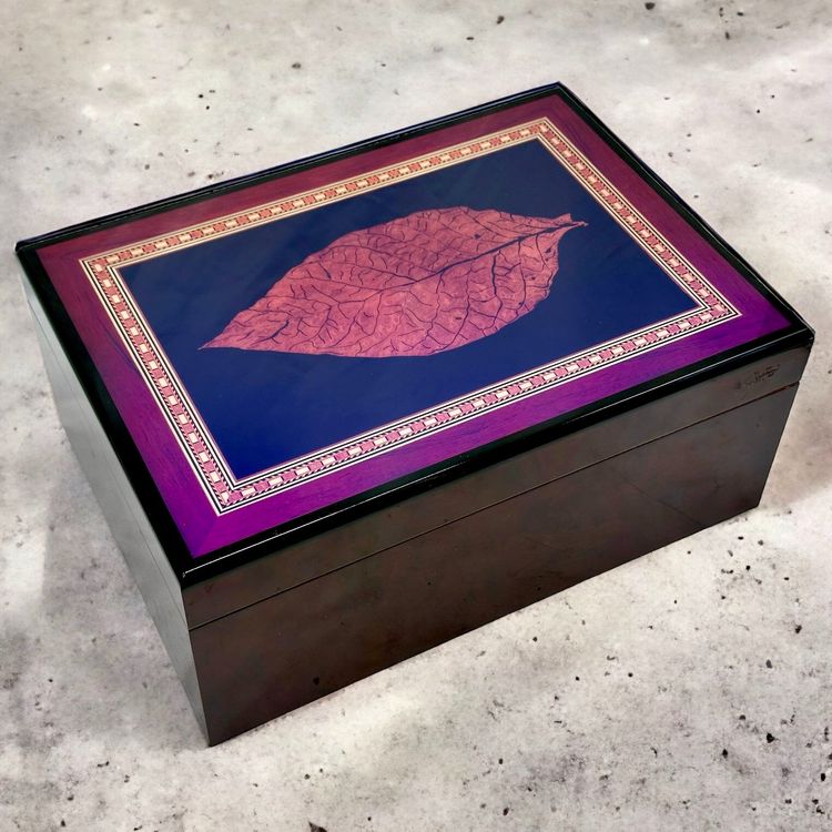 Humidor Adorini Trieste Deluxe - Boîte à Cigares En Bois De Rose Et Cèdre Pour 75 Cigares