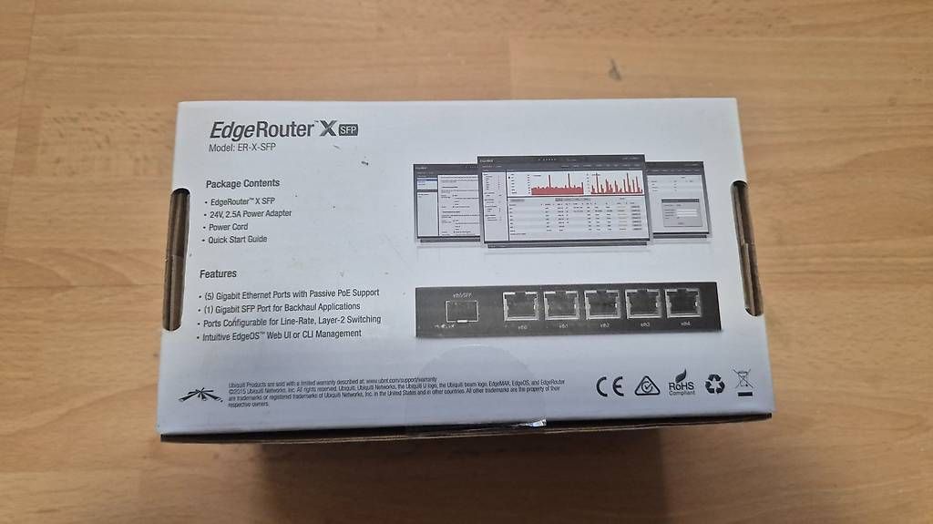 Modem & Router: Ubiquiti EdgeRouter X SFP – Nuovo e nell'imballaggio originale da St. Erhard venduto da fro9000 1