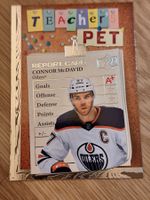 Connor McDavid Jersey NHL Edmonton Oilers Hockey Card
