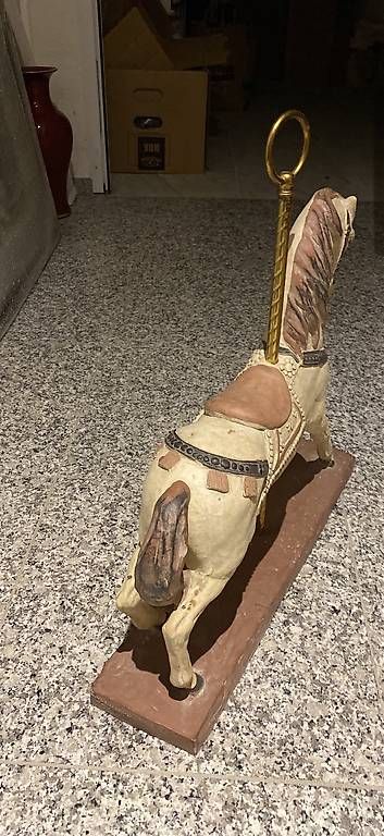 Sculture & Statue: Karusellpferd aus Ton/Keramik – Usato da Basel venduto da AS_4050 3