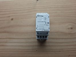 REG-Schütz Finder 22.32, 230VUC, 4S 25A/440VAC LED+Schalter