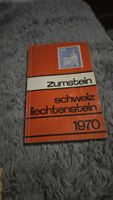 Zumstein Schweiz Liechtenstein 1970 Briefmarkenkatalog