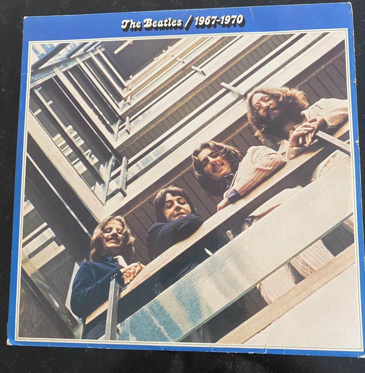 Schallplatten: Beatles blaues Album – Gebraucht aus Root von chugelrund