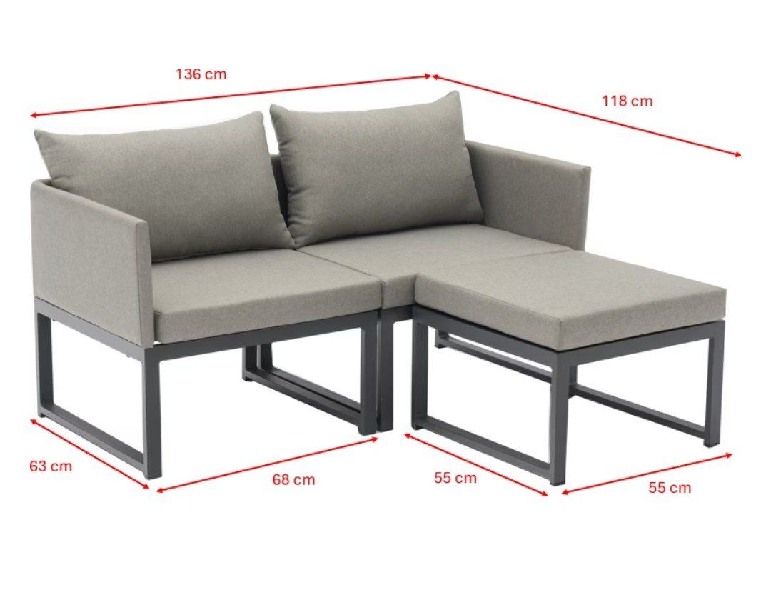Sofas: Gartensofa grau – Gebraucht aus Thun von wal_pvj6 3