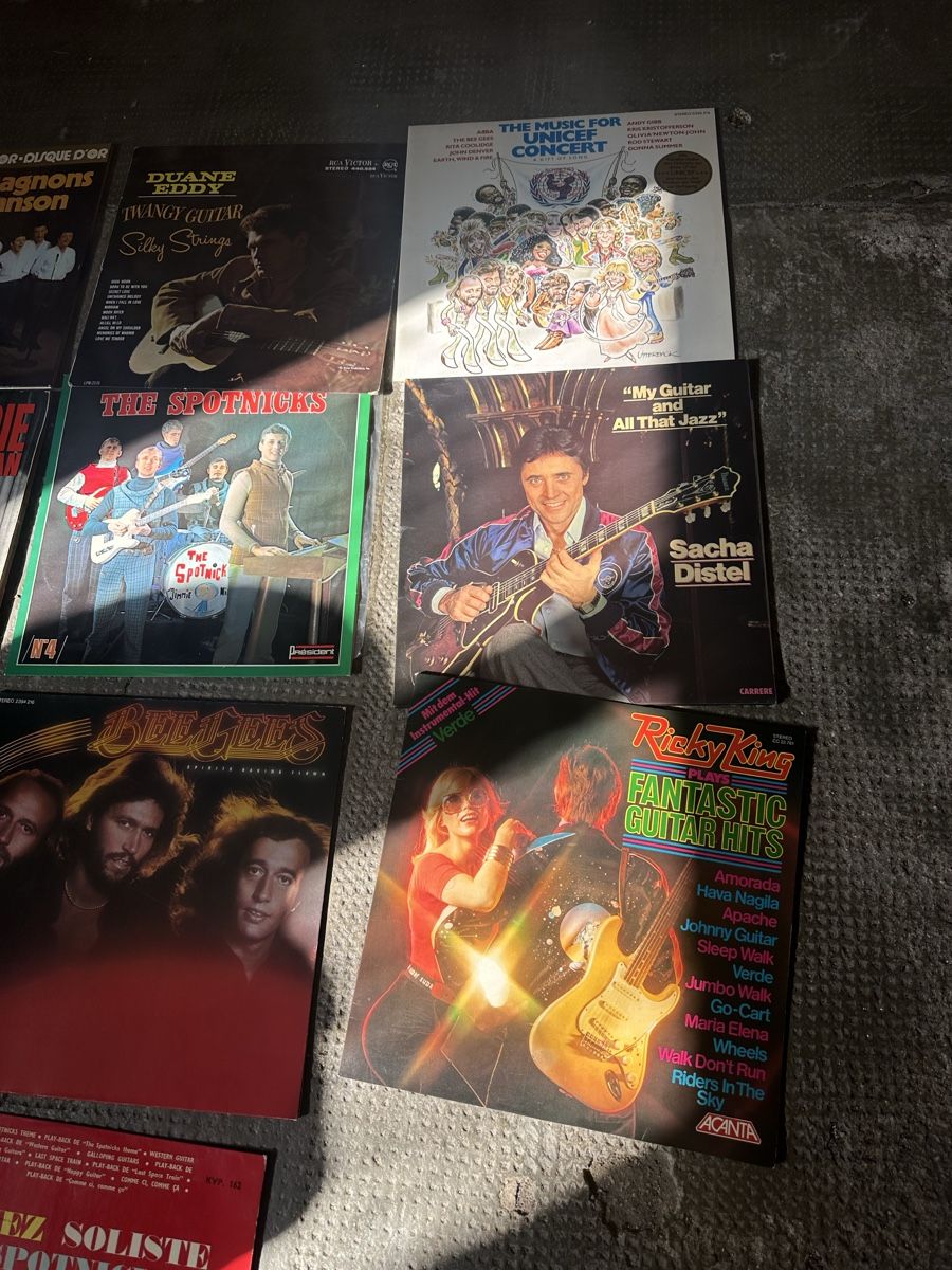 Dischi in vinile: Lot de 17 vinyles vintages – Usato da St-Imier venduto da Baptthegreat 2