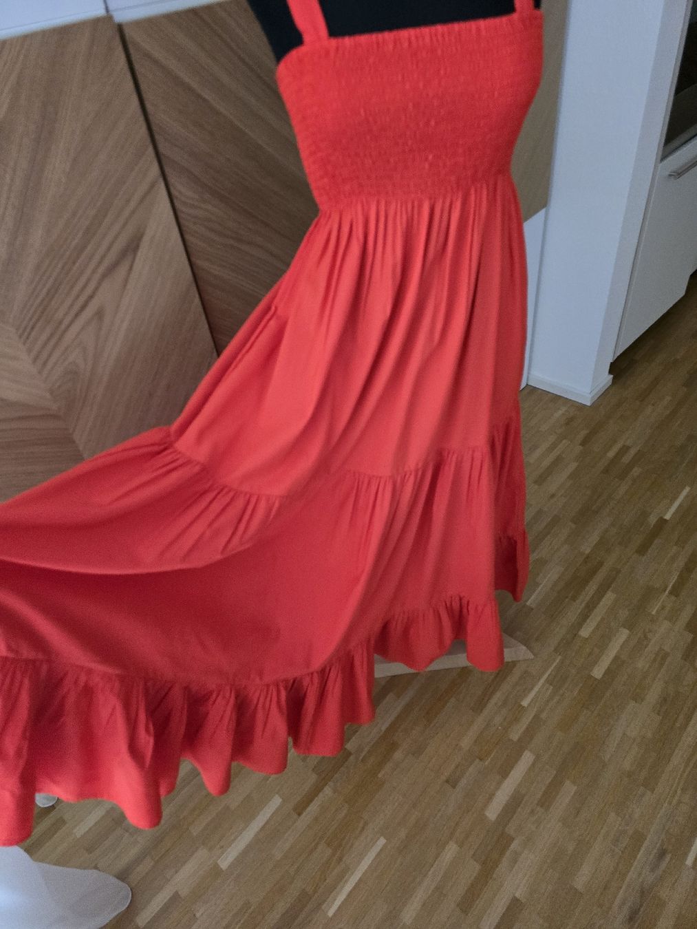 Zara Vestiti: Maxikleid von Zara, Grösse M, Orange – Usato da Zürich venduto da ale_bg2x 5