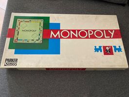 MONOPOLY Brettspiel Vintage Classic Parker