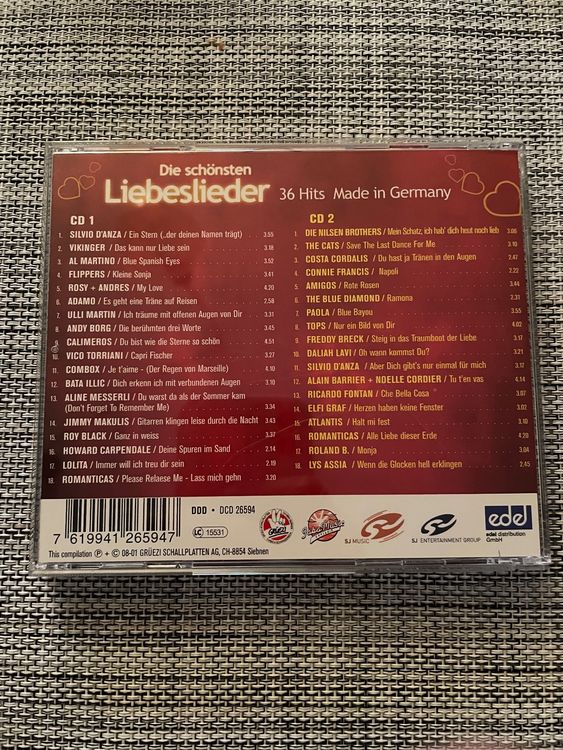 Verwunderlich Die Schnsten Liebeslieder Ebenbild
