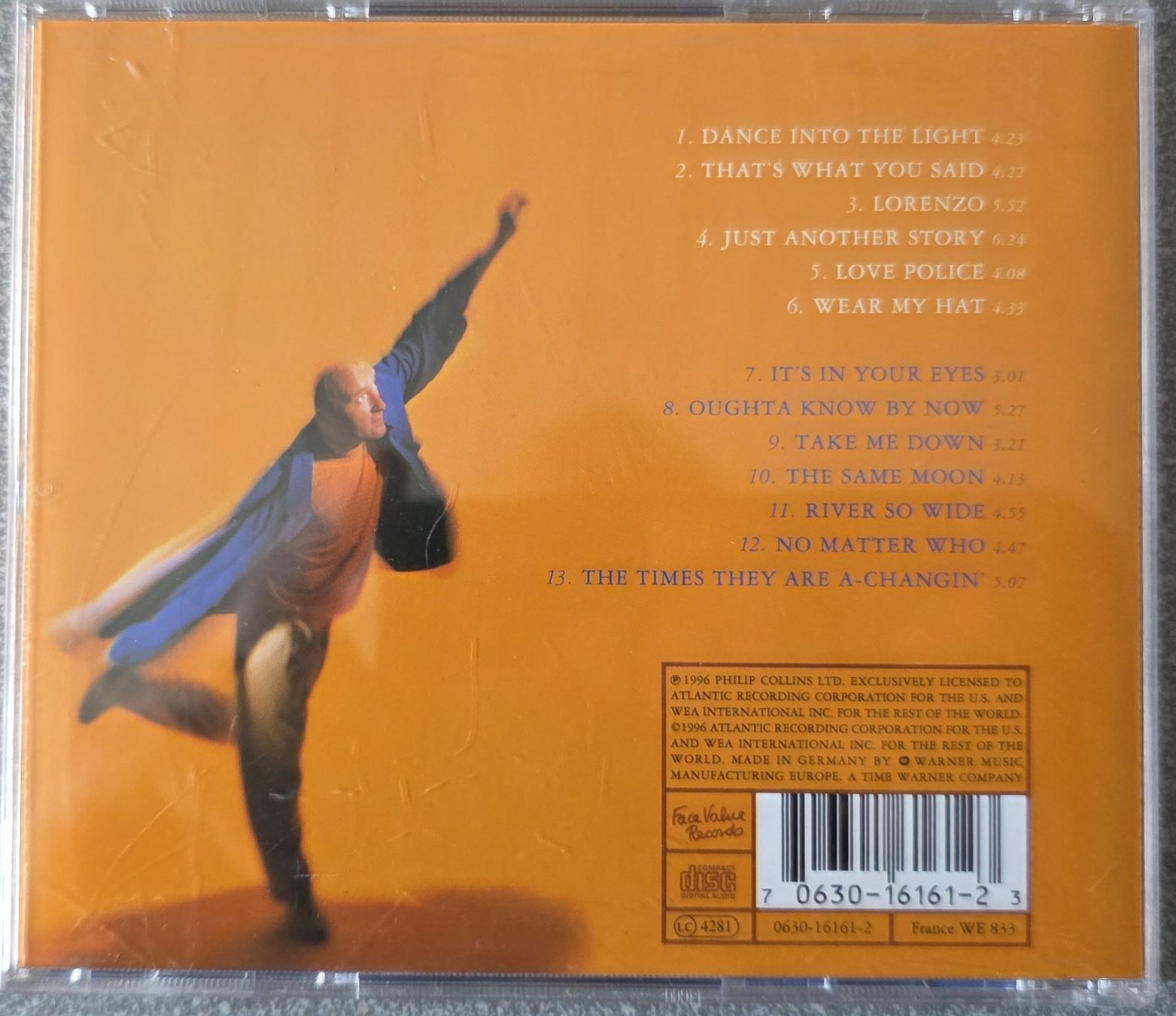 CDs: Music CD - Phil Collins - Dance Into The Light – Gebraucht aus Oetwil am See von fineli2 1