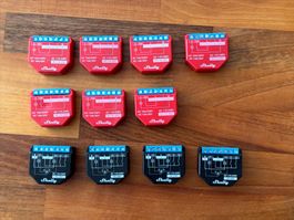 7× Shelly Plus 1PM & 4× Shelly Plus 2PM