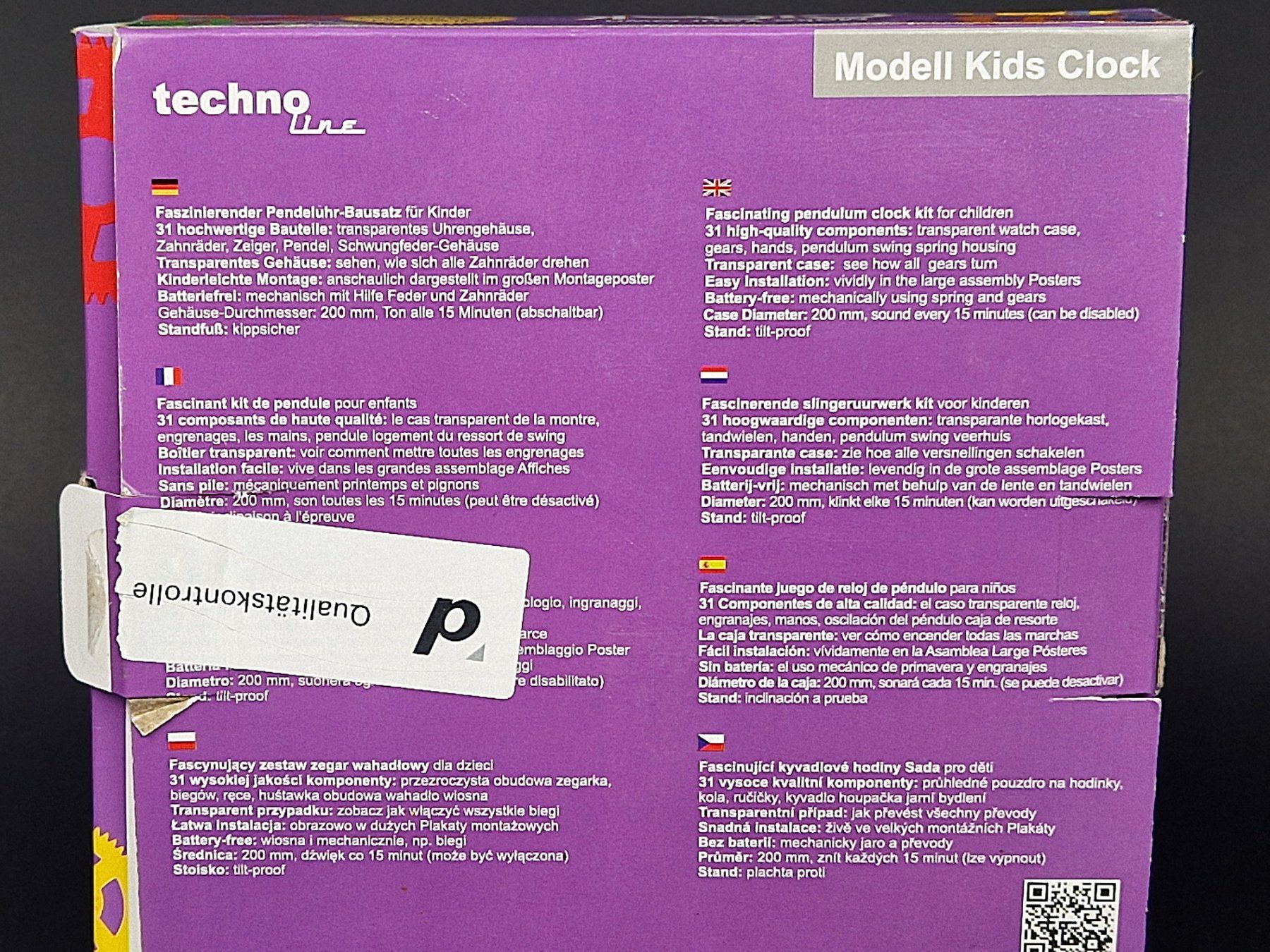 Giocattoli: Techno Line Modell Uhr – Usato da Basel venduto da Restwert_Basel 5