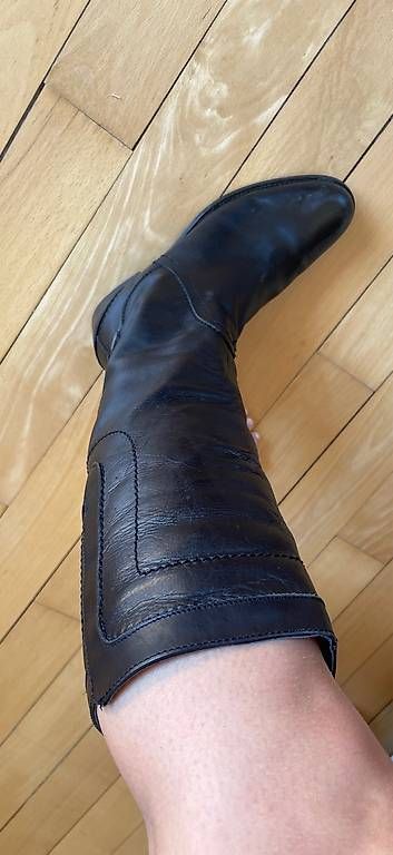 Damenschuhe: Lederstiefel 36 schwarz – Gebraucht aus Zürich von jasisl 3