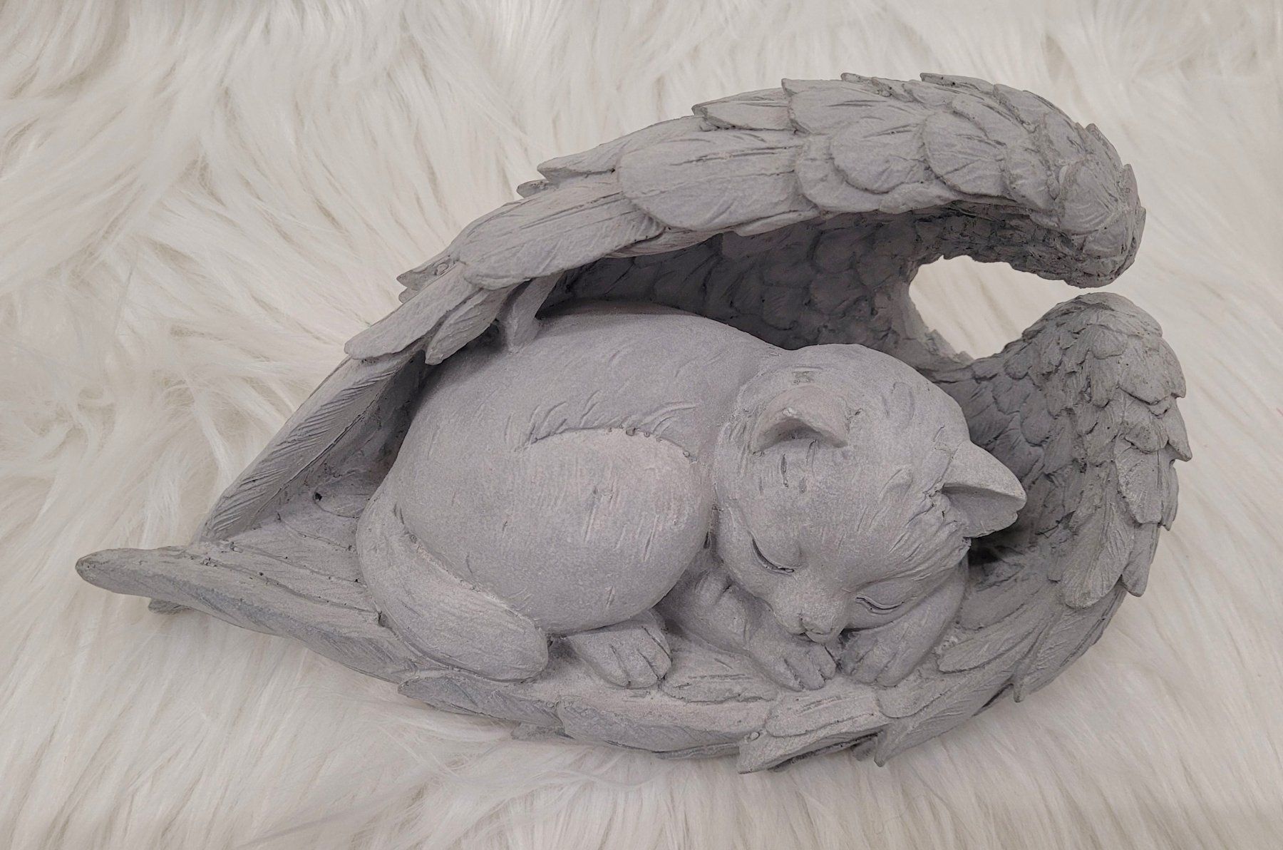 Tutte le decorazioni: Beton Katzen Engel (handgemacht) – Nuovo e nell'imballaggio originale da Wohlen AG venduto da BetonPapierUpcycling 9
