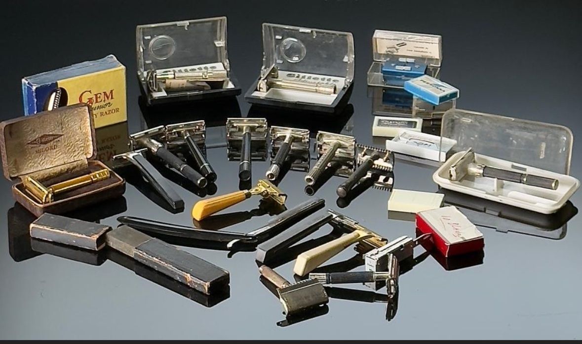 Gillette Rasoi & Lamette da barba: Rasoio di sicurezza Gillette Adjustable con custodie – Usato da genève venduto da tomasch02 5