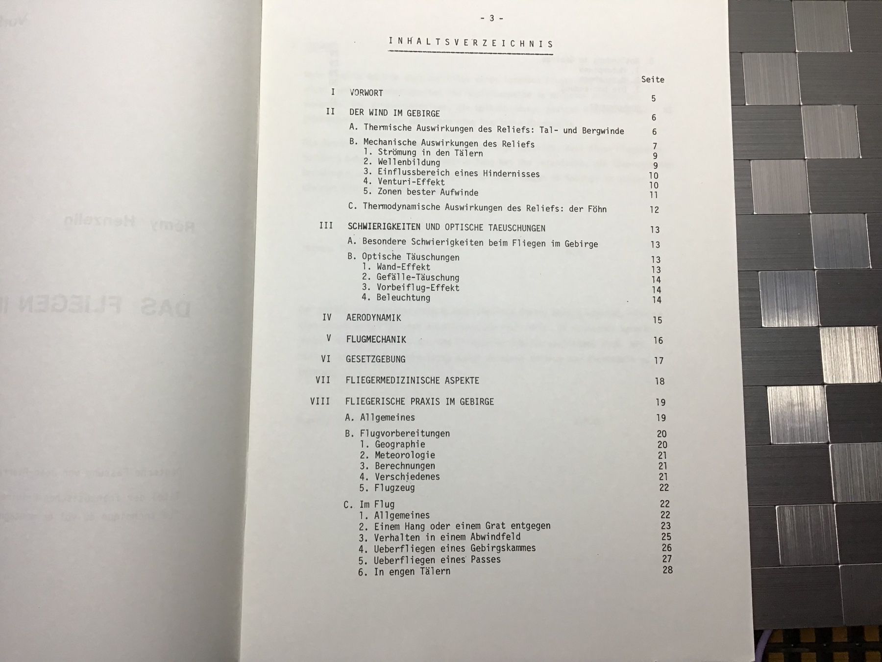 Libri: DAS FLIEGEN IM GEBIRGE – Usato da Männedorf venduto da Spezial-Modelle 1