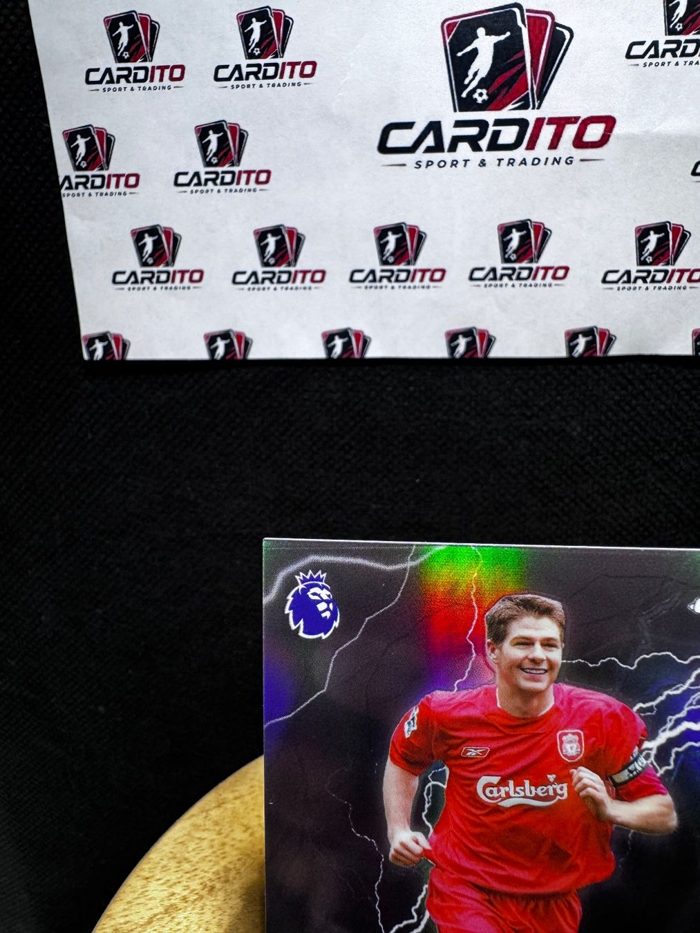 Topps Sammelbilder & Trading cards: 25-26 Topps Chrome EPL Steven Gerrard Lightning Chrome – Gebraucht aus Reconvilier von Cardito 2