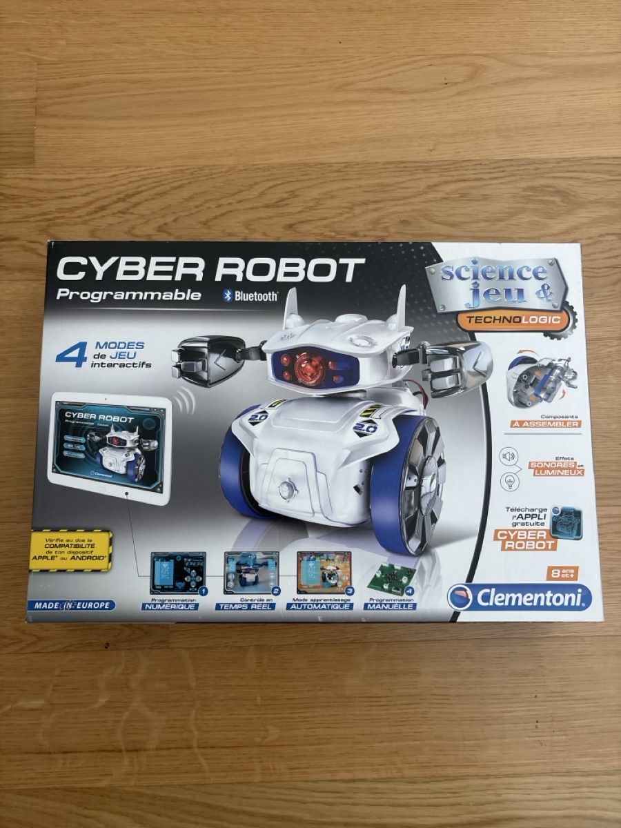 Clementoni Spielzeuge: CYBER ROBOT programmable Science & Jeu – Neu und originalverpackt aus Russin von loa_mfr5