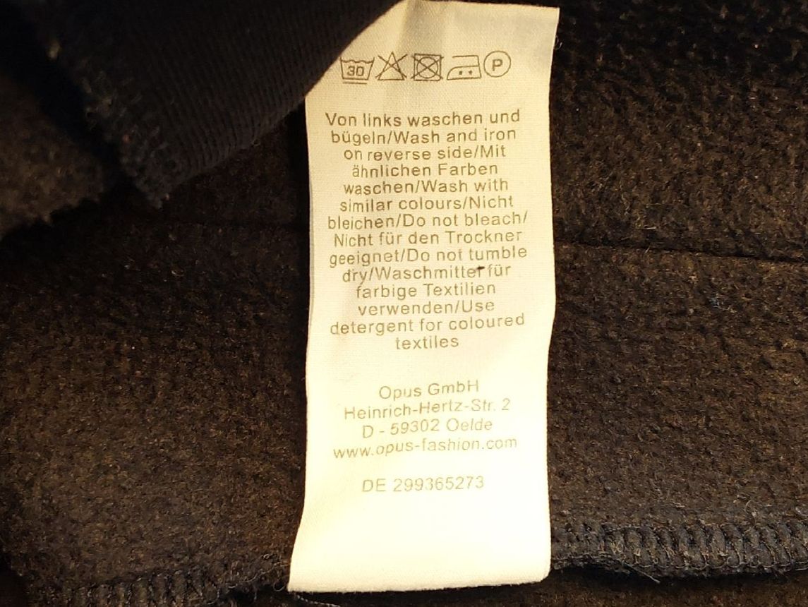 Opus Giacche: Jacke opus 40 dunkelblau Sweatshirt – Nuovo (secondo la descrizione) da Köniz venduto da scopello12 6