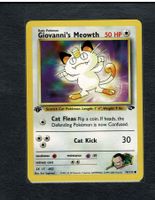 Giovanni's Meowth - 1st Gym Challenge