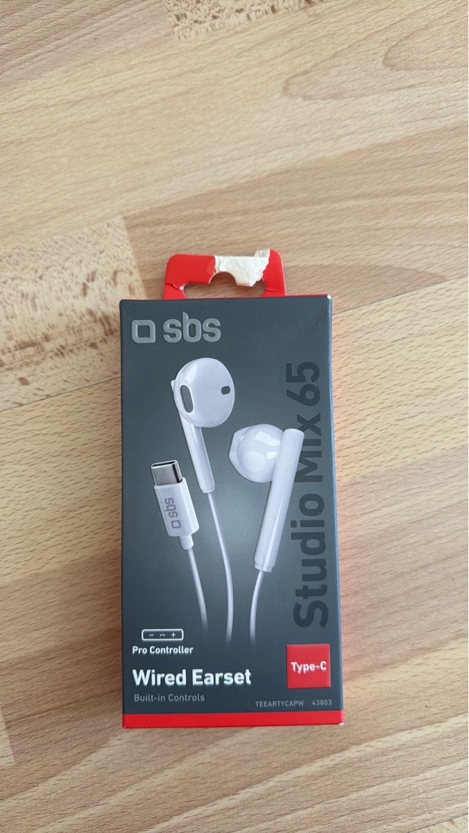 Casques audio: SBS Studio Mix 65 Auricolari Cablati Type-C – Neuf avec emballage d'origine à Jona par api_vd98