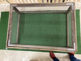 1  Kleintiergehege Länge 120 - Höhe 40 - Breite 80