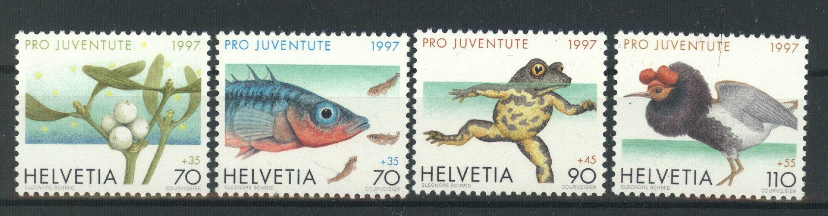 Tutti i francobolli: 1997, Pro Juventute ** (1) – Usato da Willisau venduto da Vollstempel