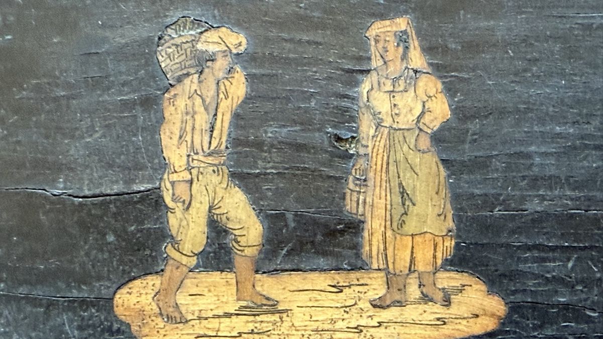 Barattoli: Schatulle Sorrent Intarsien – Usato da Riedholz venduto da Frettchen63 7