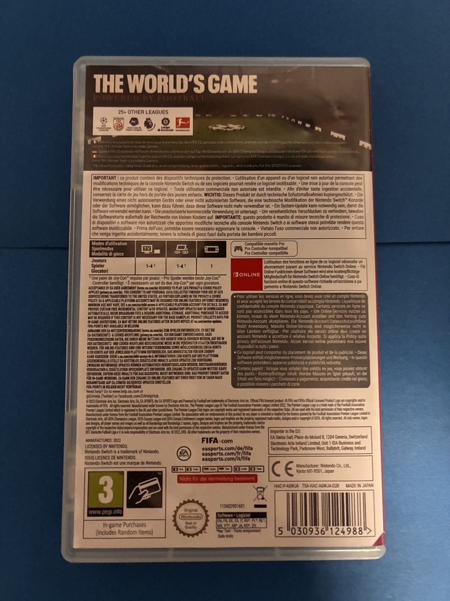 Jeux: FIFA 23 Nintendoswitchspiel – D'occasion à Pfaffnau par Lenory 1