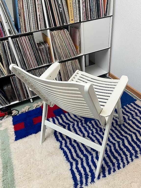 Chaises: Rex Kralj - Rex Folding Lounge Chair - weiss – D'occasion à Zürich par Besije 2