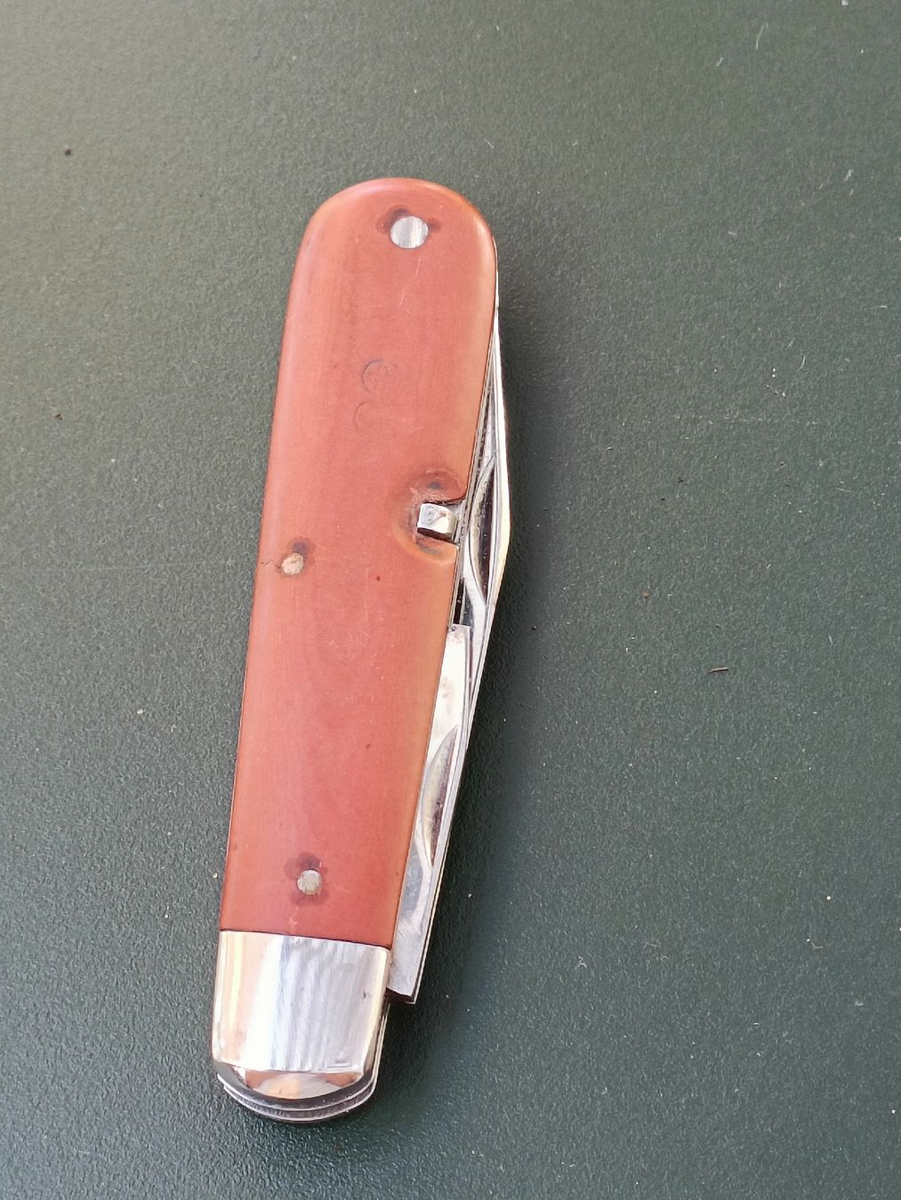 Schweizer Armee Coltelli tascabile: Sackmesser Wenger Delemont 1929 – Usato da Brugg AG venduto da Ente015