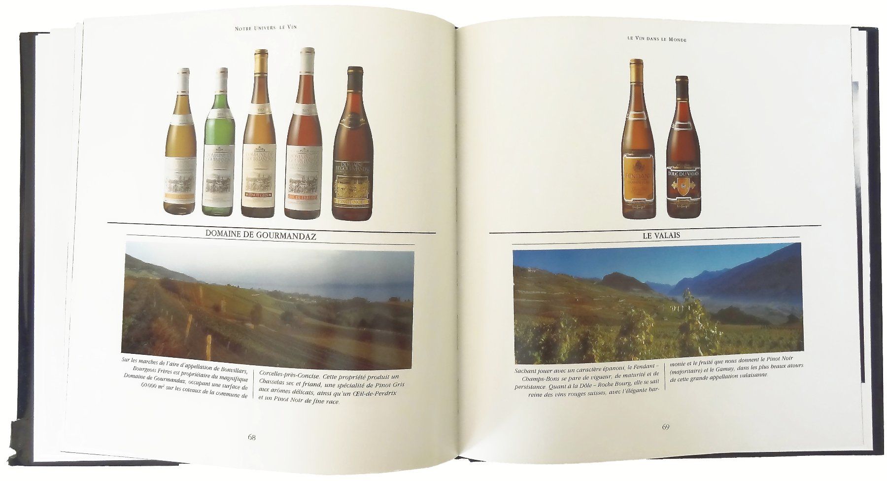 Libri: NOTRE UNIVERS - © 1990 "Le Vin" – Usato da Onex venduto da gonsla 6