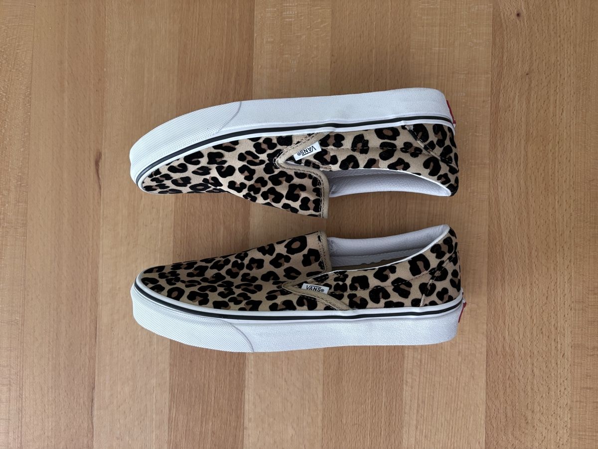 Vans Damenschuhe: Vans Hellbraun Classic Slip-on Leopard Sneaker Gr. 39 – Neu (gemäss Beschreibung) aus Aarau von Luigi303 2