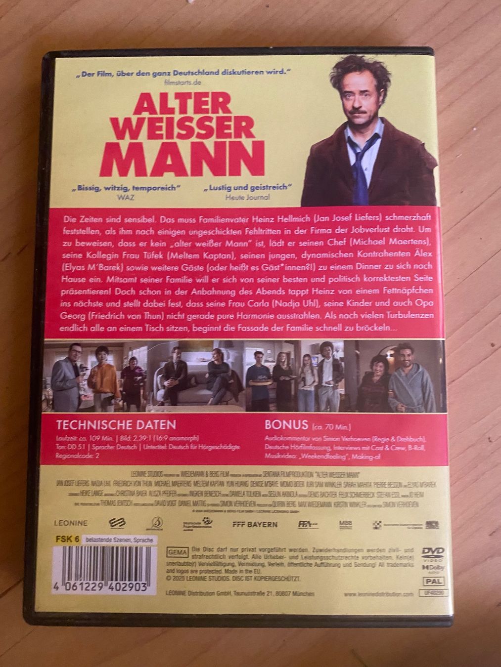 Tutti i DVDs: Alter weisser Mann – Usato da Riemenstalden venduto da engels_z 1