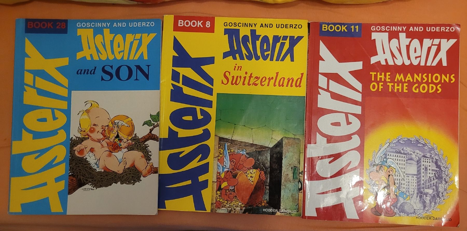Fumetti: 3x Asterix Comics ENGLISCH Softcover – Usato da Hindelbank venduto da Hevenisreal