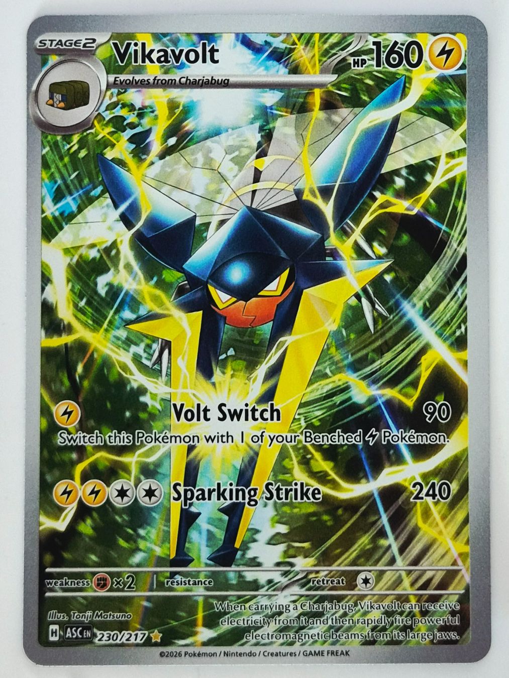 Pokémon Cartes à collectionner: Vikavolt / Donarion / Ascended Heros/ ASC 230 – Neuf (Voir description) à Arni AG par PokemonCardsStore