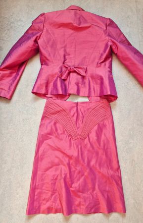LUISA SPAGNOLI BLAZER JACKE ROCK 38 M SEIDE SILK NP 590 CHF