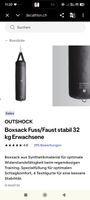 OUTSHOCK Boxsack 500 Strike 120cm neuwertig