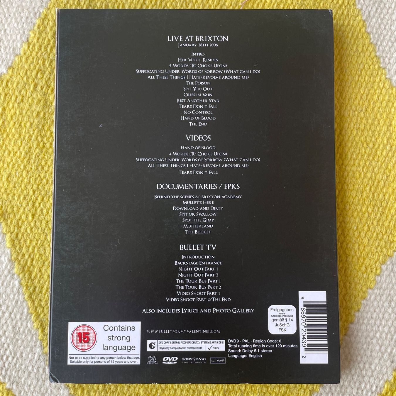 Tutti i DVDs: THE POISON-DVD LIVE A BRIXTON 2006 – Usato da Rorschacherberg venduto da CD-Roli 1