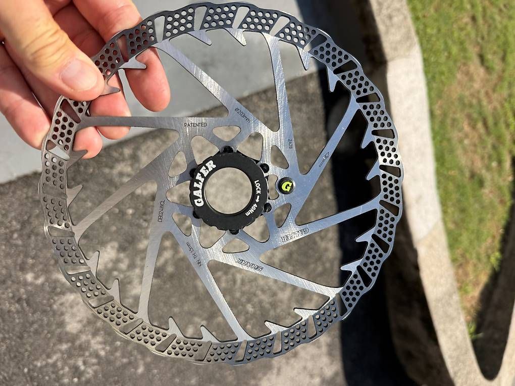 Ersatzteile: MTB disco GALFER Shark 203 – Gebraucht aus Canobbio von maxpalma