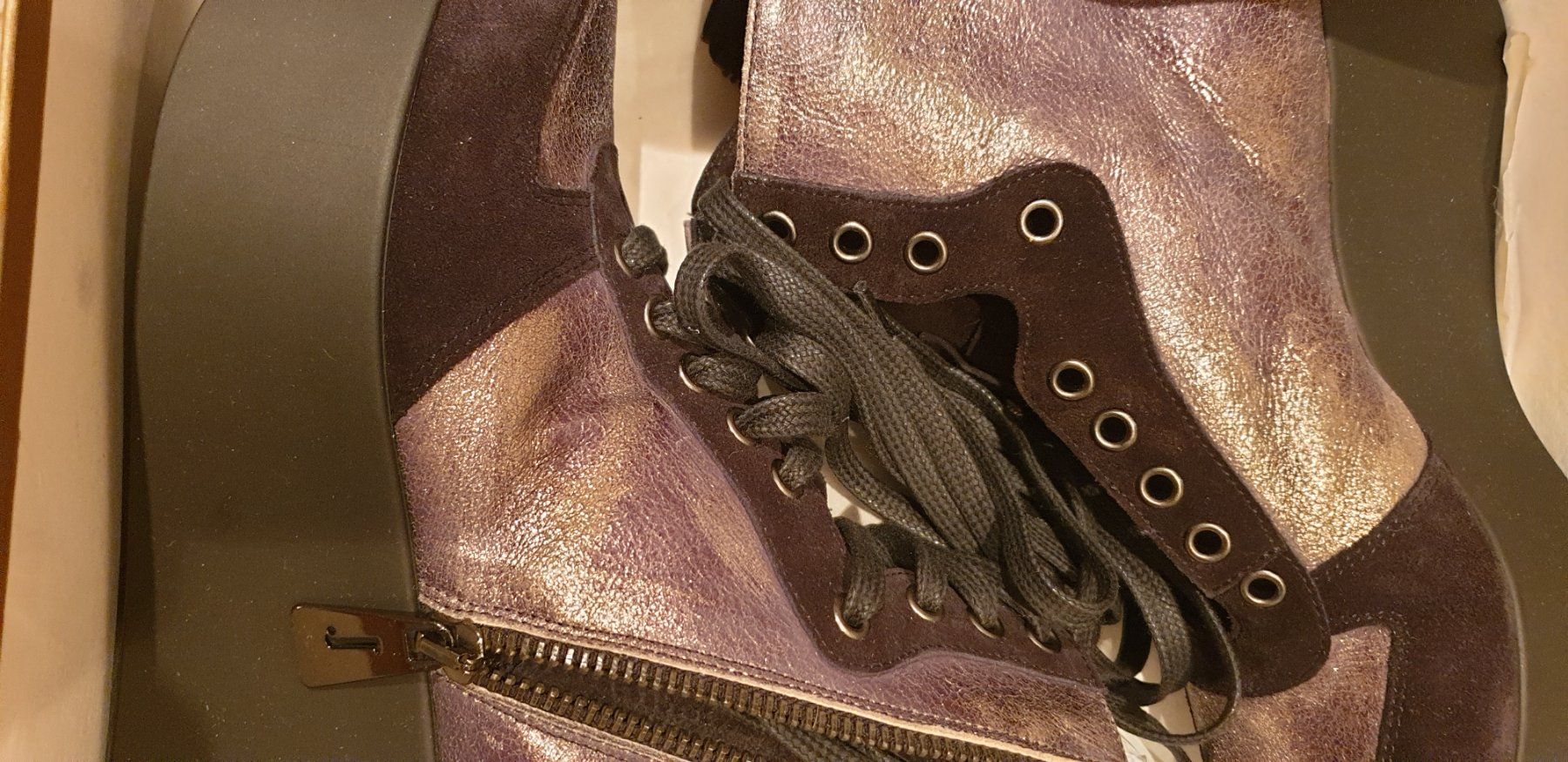 Scarpe da donna: Stiefeletten weiches Leder NEU Gr. 37 – Nuovo e nell'imballaggio originale da Wettswil venduto da the_jr6l 3