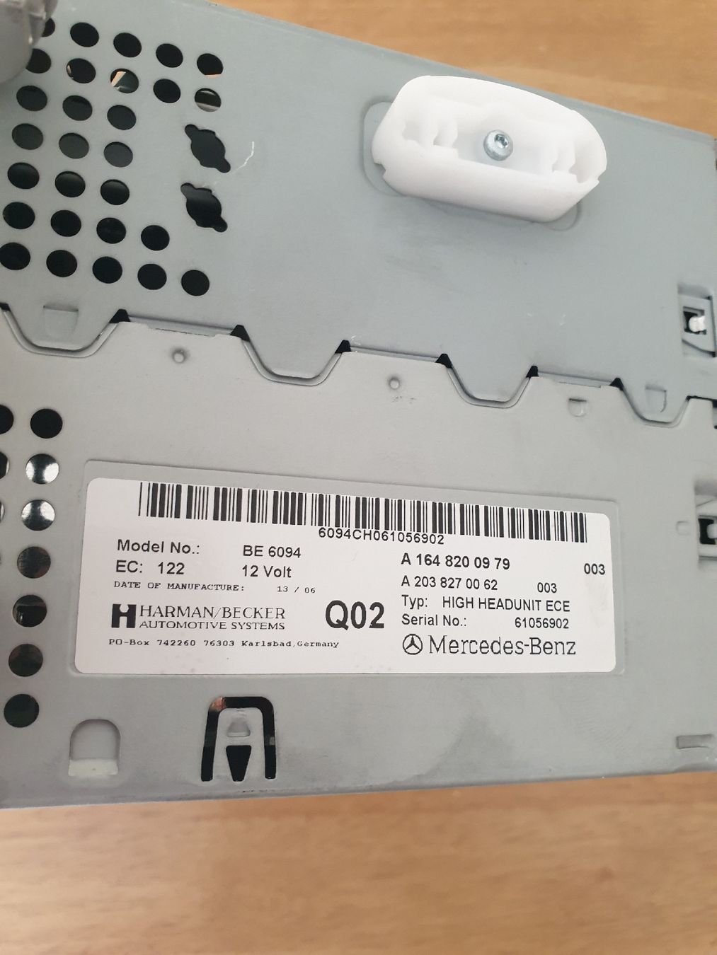 Sistemi audio & multimediali: Navi/CD/Radio Gerät Mercedes – Usato da Bad Ragaz venduto da Stonefish55 2