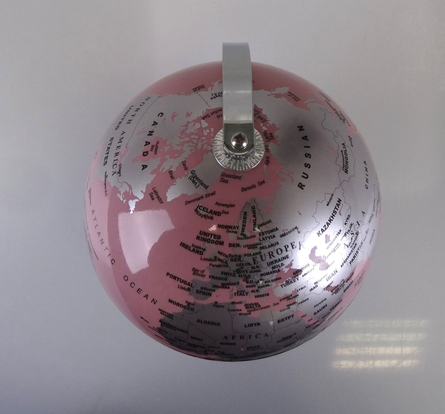 Altro in Decorazioni & Accessori: Pinkfarbener Globus – Usato da Volketswil venduto da brockipfannenstil 3