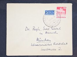 CL25 Enveloppe + Timbre Allemagne 1942