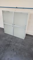 Sideboard mit Milchglasfronten und Beleuchtung weiss 4 Türen
