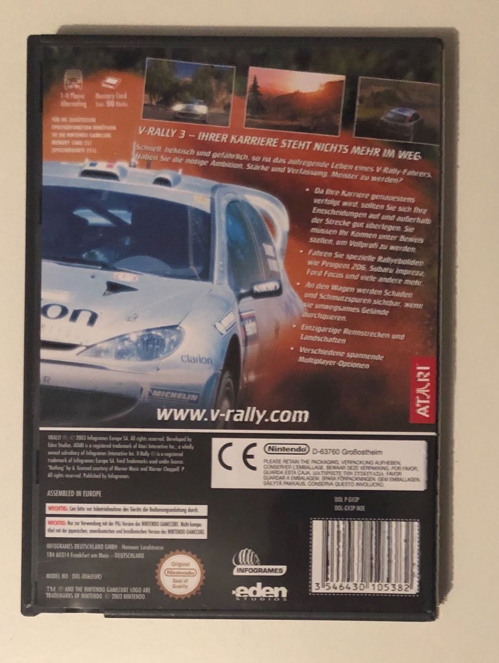 Giochi: V Rally 3 für Nintendo Game Cube – Usato da Kestenholz venduto da Mad18 1
