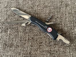 Grosses altes Sackmesser VICTORINOX „Basel" Schwarz TOP RAR