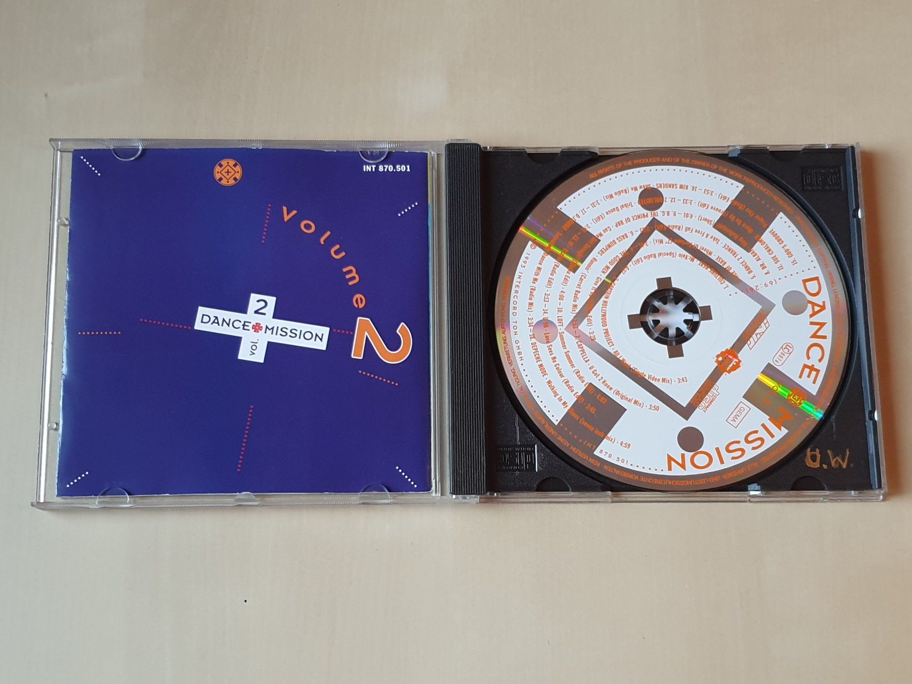 CD: Dance Mission Vol. 2 – Usato da Stansstad venduto da collectorsshop 2